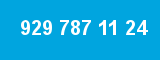 929 787 11 24